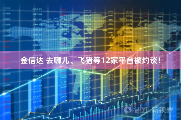 金信达 去哪儿、飞猪等12家平台被约谈！